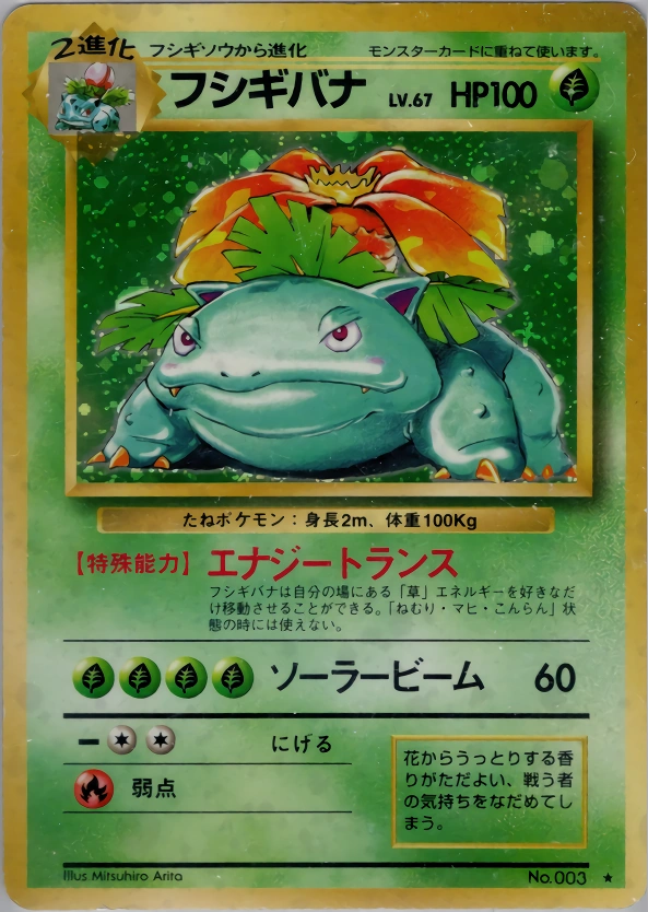 Carte Venusaur — Expansion Pack