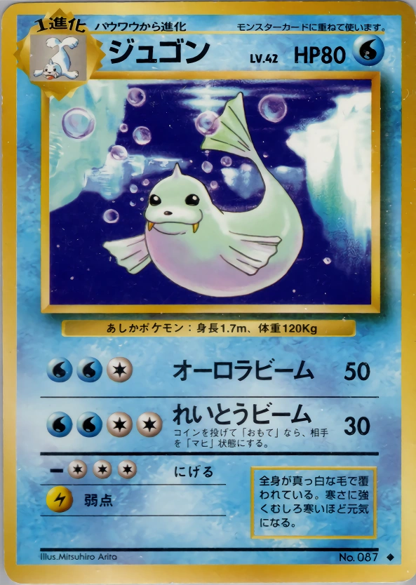 Carte Dewgong — Expansion Pack