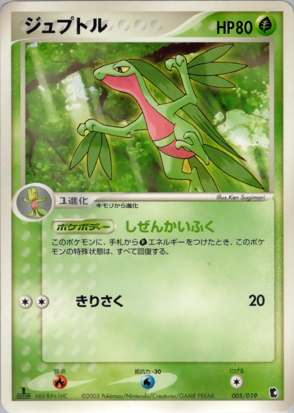 Carte Massko — Treecko Constructed Starter Deck