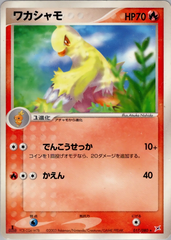 Carte Combusken — Magma VS Aqua Two Ambitions