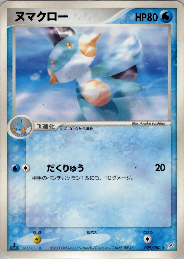 Carte Marshtomp — Magma VS Aqua Two Ambitions