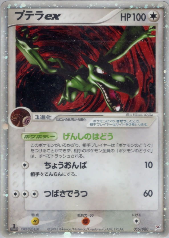 Carte Aerodactyl — Magma VS Aqua Two Ambitions