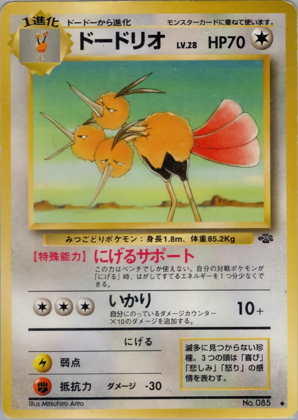 Carte Dodrio — Pokemon Jungle
