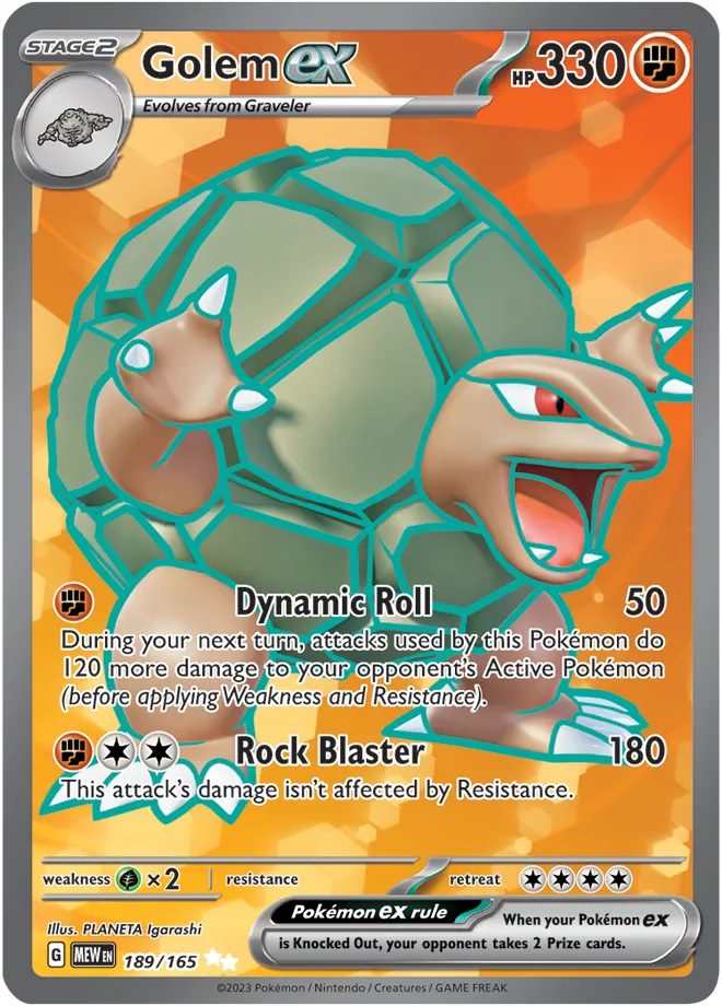 Carte Grolem ex — 151