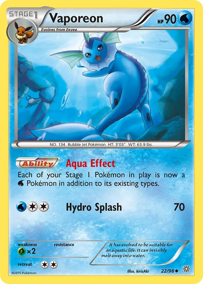 Carte Vaporeon — Ancient Origins
