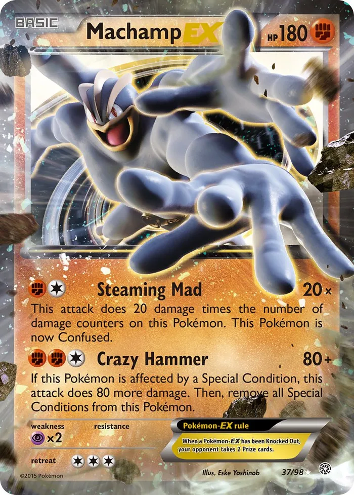 Carte Machamp-EX — Ancient Origins