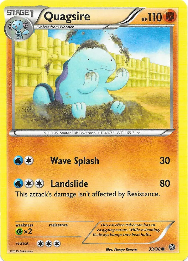 Carte Quagsire — Ancient Origins
