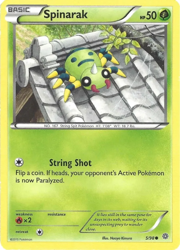 Carte Spinarak — Ancient Origins