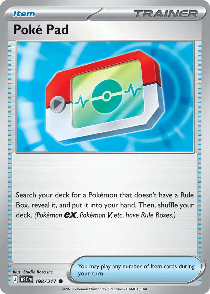 Carte Poké Registre — Ascended Heroes Additionals