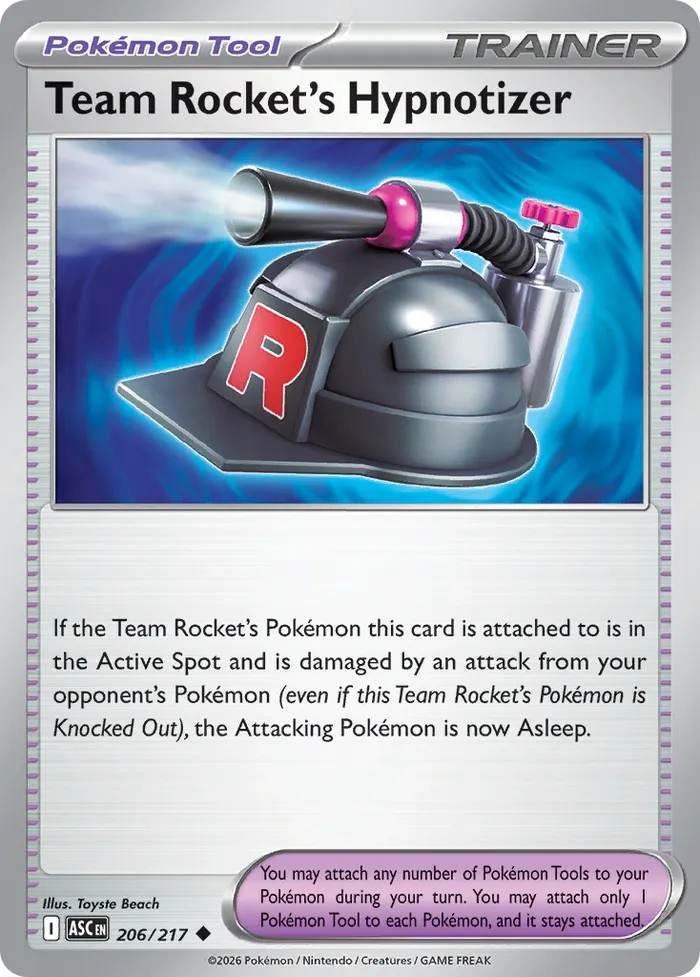 Carte Hypnotiseur de la Team Rocket — Ascended Heroes Additionals
