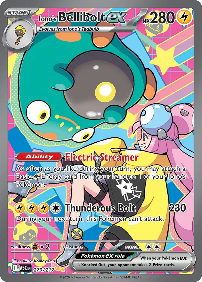 Carte Ampibidou ex de Mashynn — Ascended Heroes Additionals