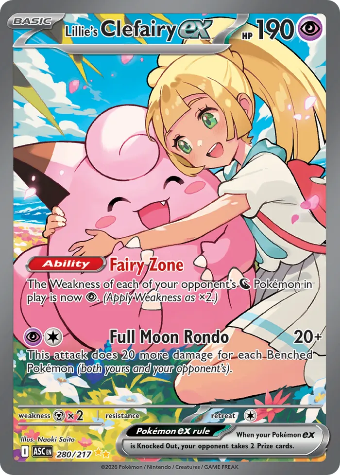 Carte Mélofée ex de Lilie — Ascended Heroes
