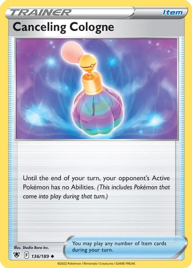 Carte Parfum Inhibiteur — Astral Radiance