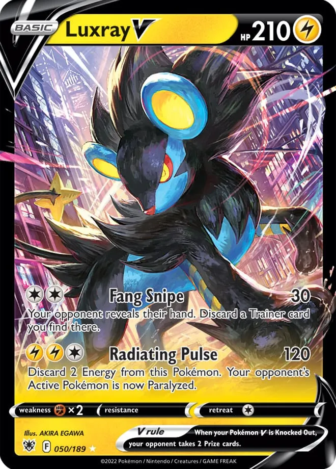 Carte Luxray V — Astral Radiance