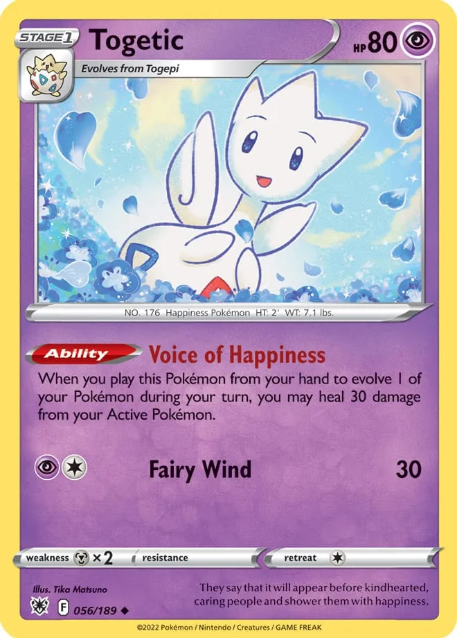 Carte Togetic — Astral Radiance