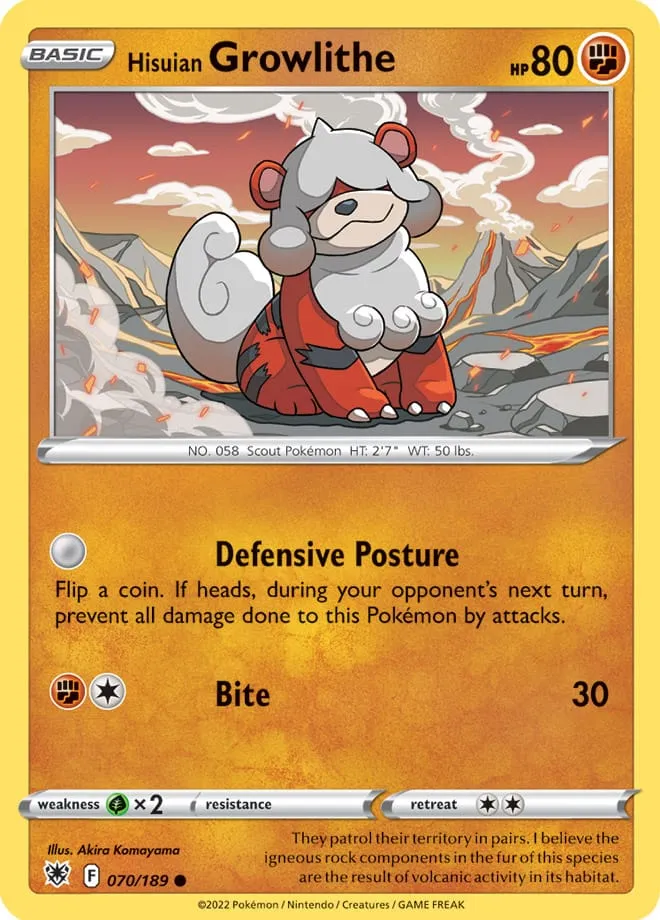 Carte Caninos de Hisui — Astral Radiance