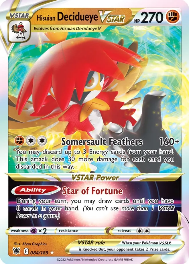 Carte Archéduc de Hisui VSTAR — Astral Radiance