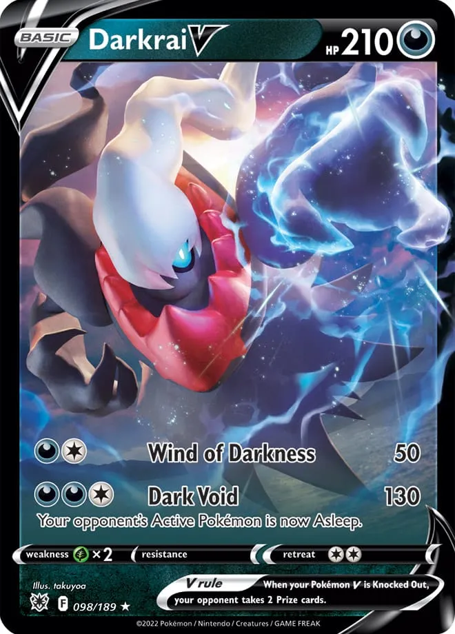Carte Darkrai V — Astral Radiance