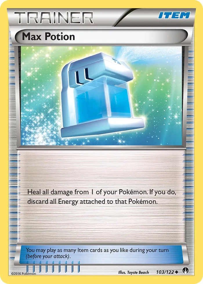 Carte Potion Max — BREAKpoint
