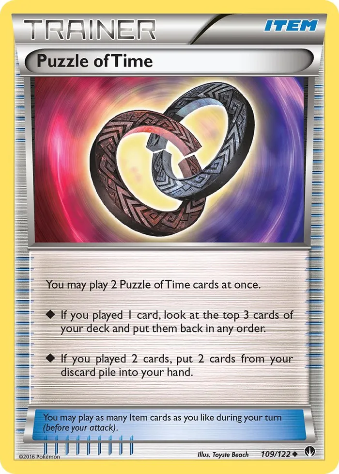 Carte Énigme du Temps — BREAKpoint