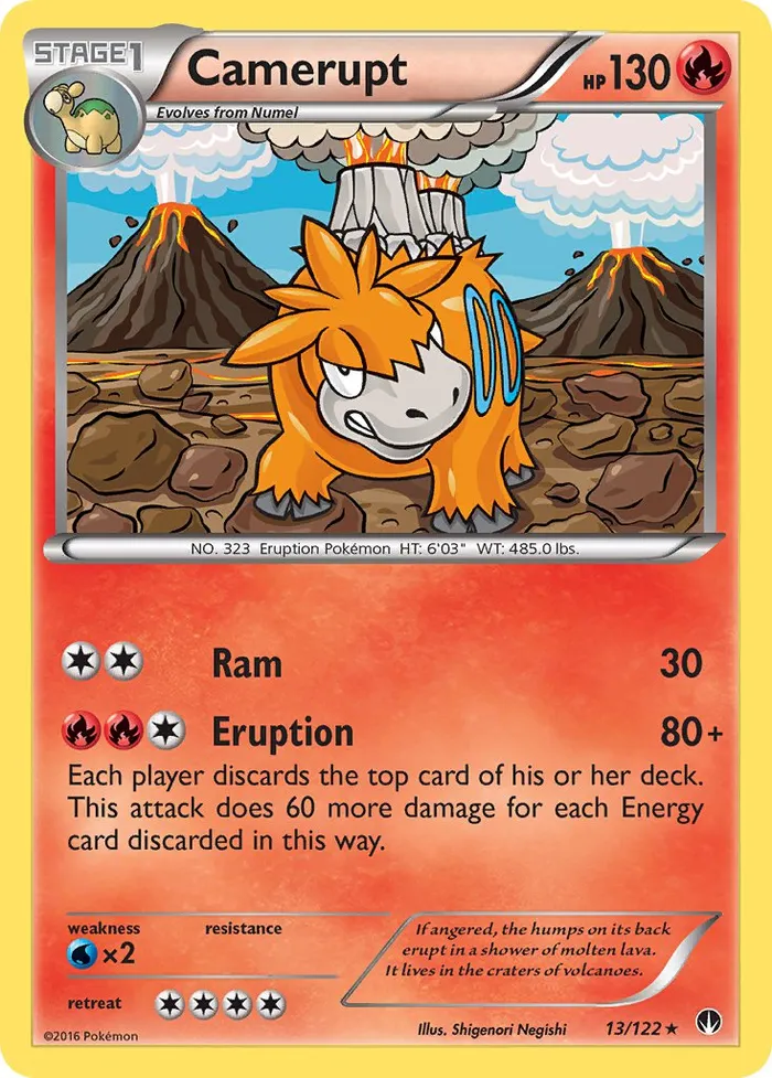 Carte Camerupt — BREAKpoint