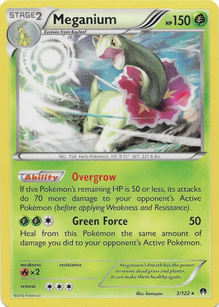 Carte Meganium — BREAKpoint