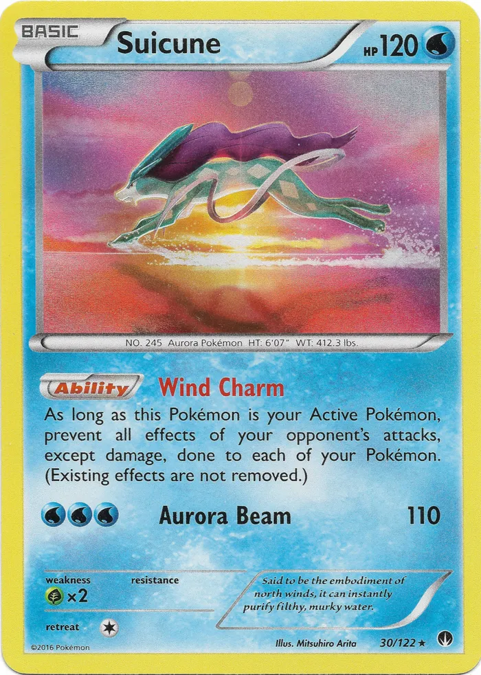 Carte Suicune — BREAKpoint