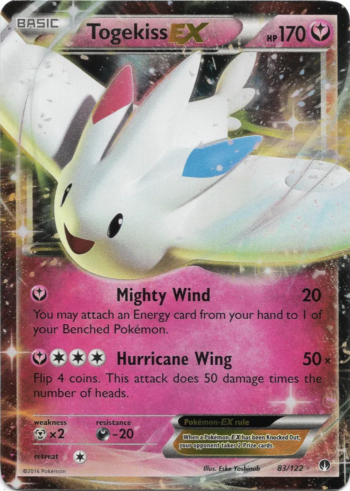 Carte Togekiss EX — BREAKpoint