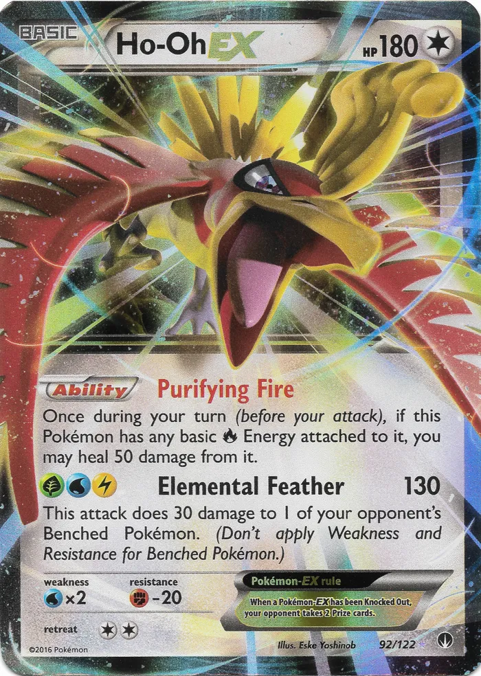 Carte Ho-Oh EX — BREAKpoint