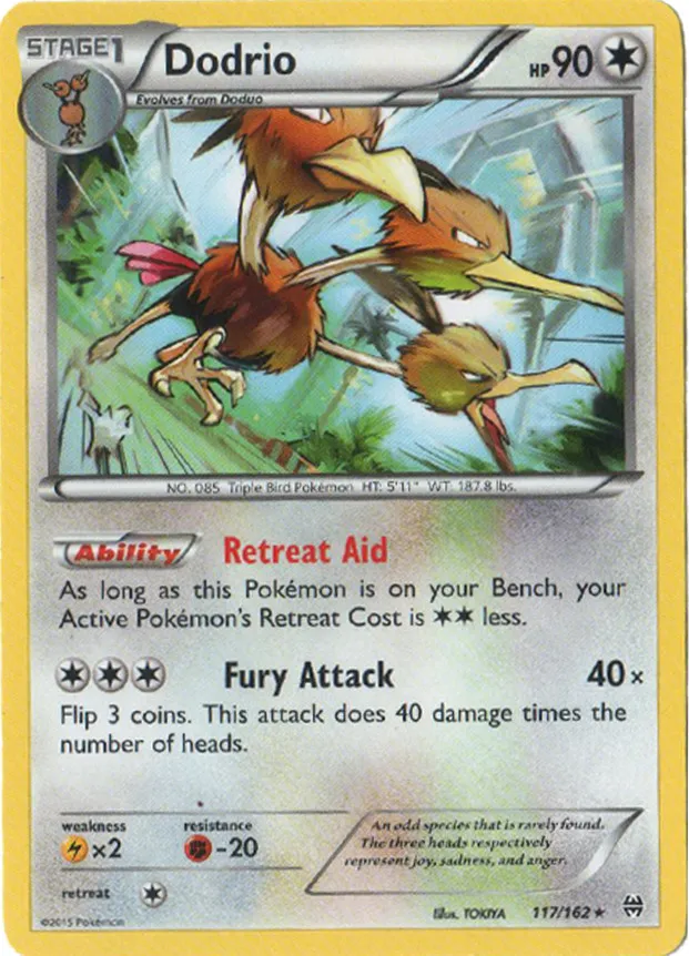 Carte Dodrio — BREAKthrough