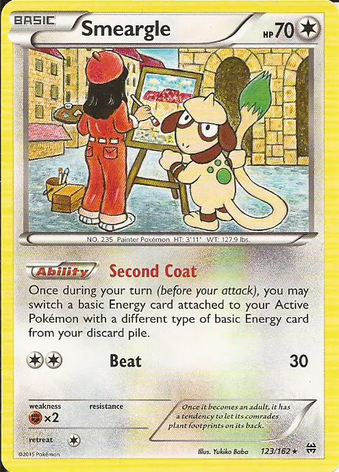 Carte Smeargle — BREAKthrough