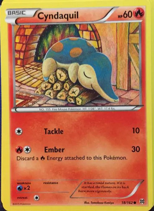 Carte Cyndaquil — BREAKthrough