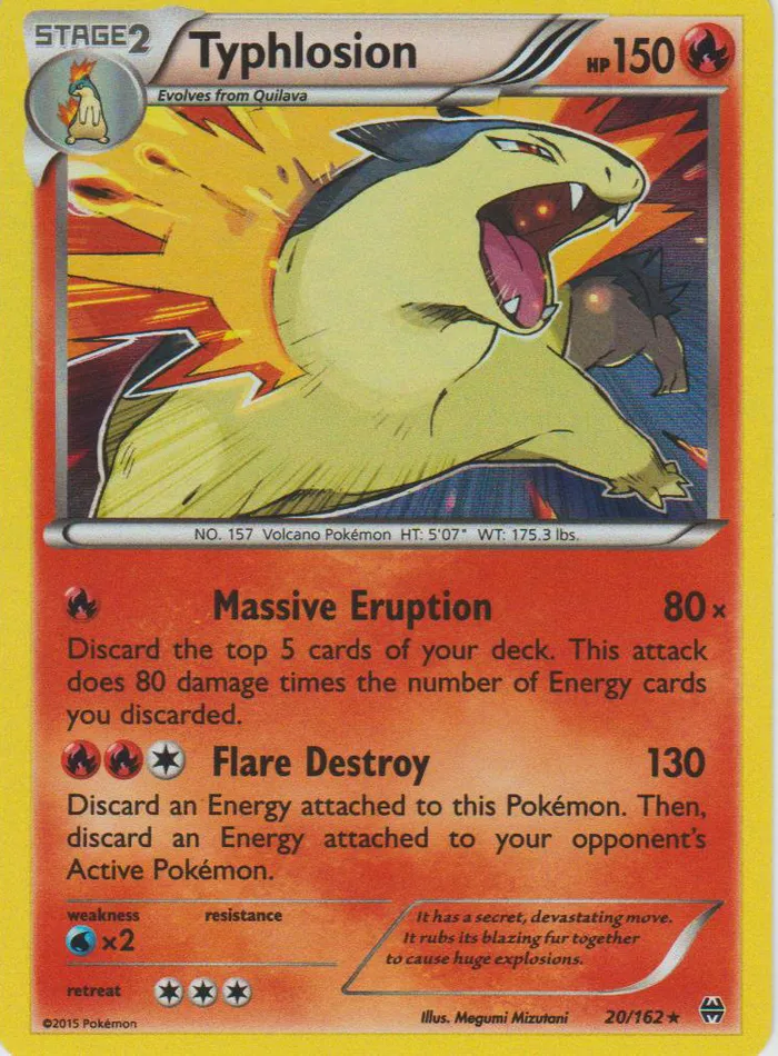 Carte Typhlosion — BREAKthrough
