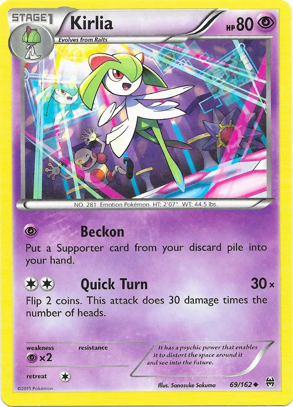 Carte Kirlia — BREAKthrough