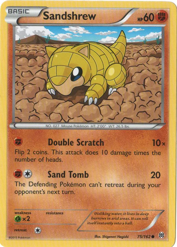 Carte Sandshrew — BREAKthrough
