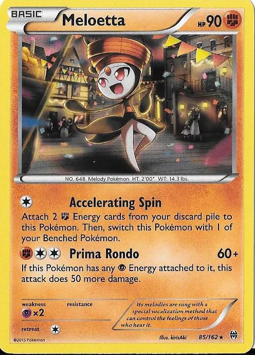 Carte Meloetta — BREAKthrough
