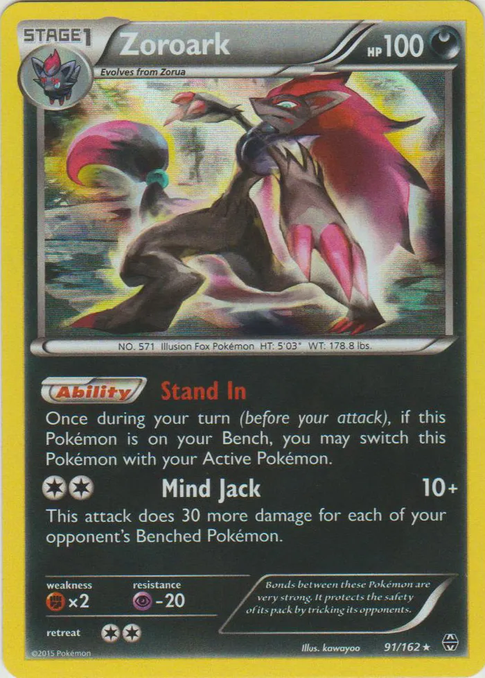 Carte Zoroark — BREAKthrough