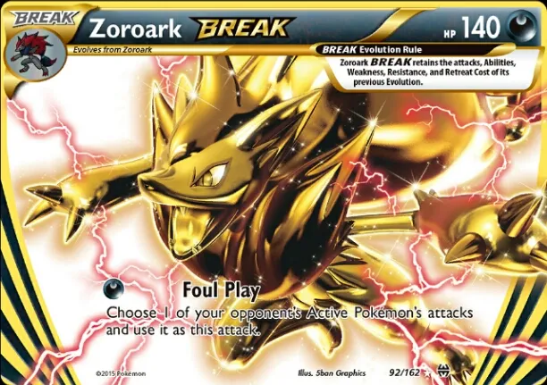 Carte Zoroark BREAK — BREAKthrough