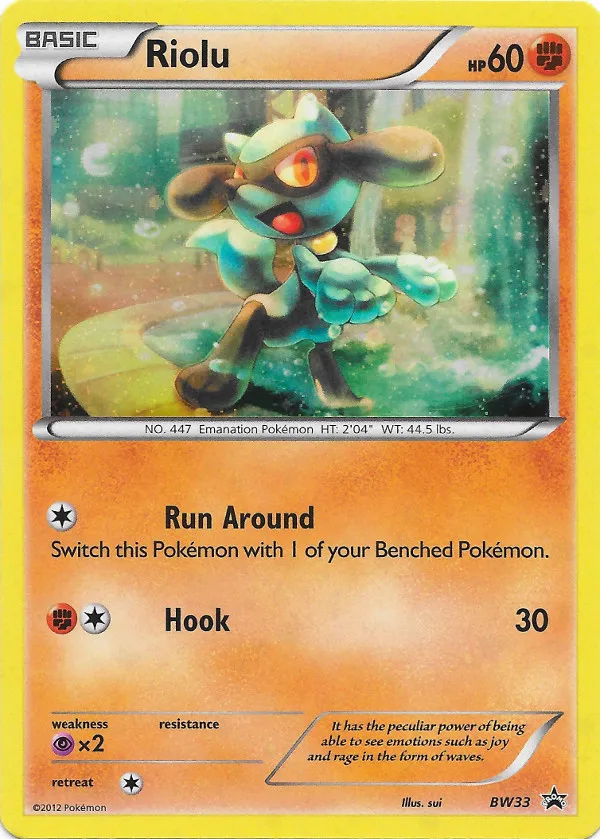 Carte Riolu — BW Black Star Promos