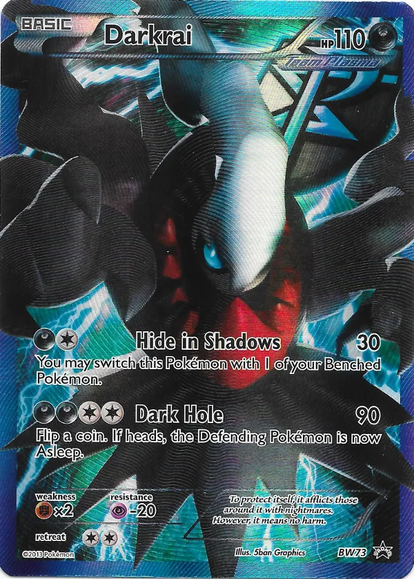 Carte Darkrai — BW Black Star Promos