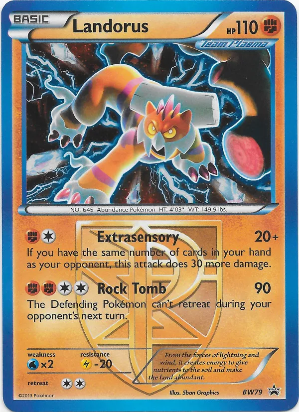 Carte Démétéros — BW Black Star Promos