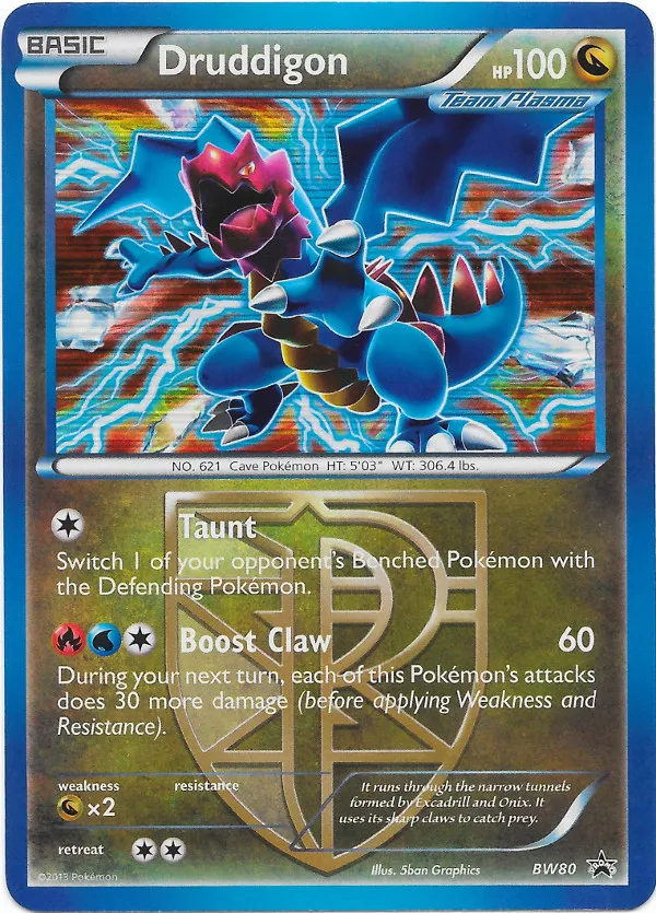 Carte Drakkarmin — BW Black Star Promos