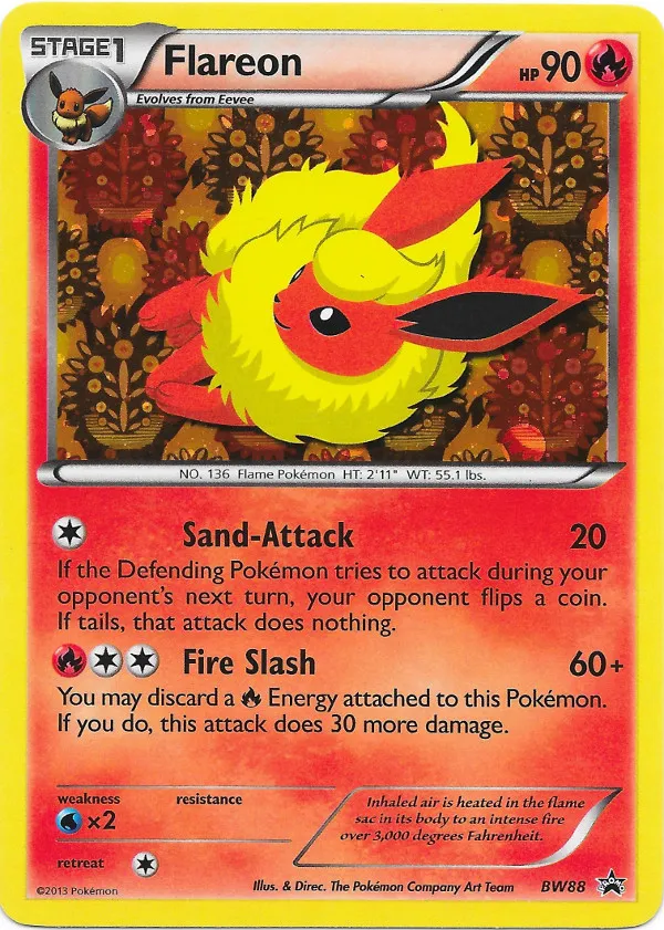 Carte Pyroli — BW Black Star Promos