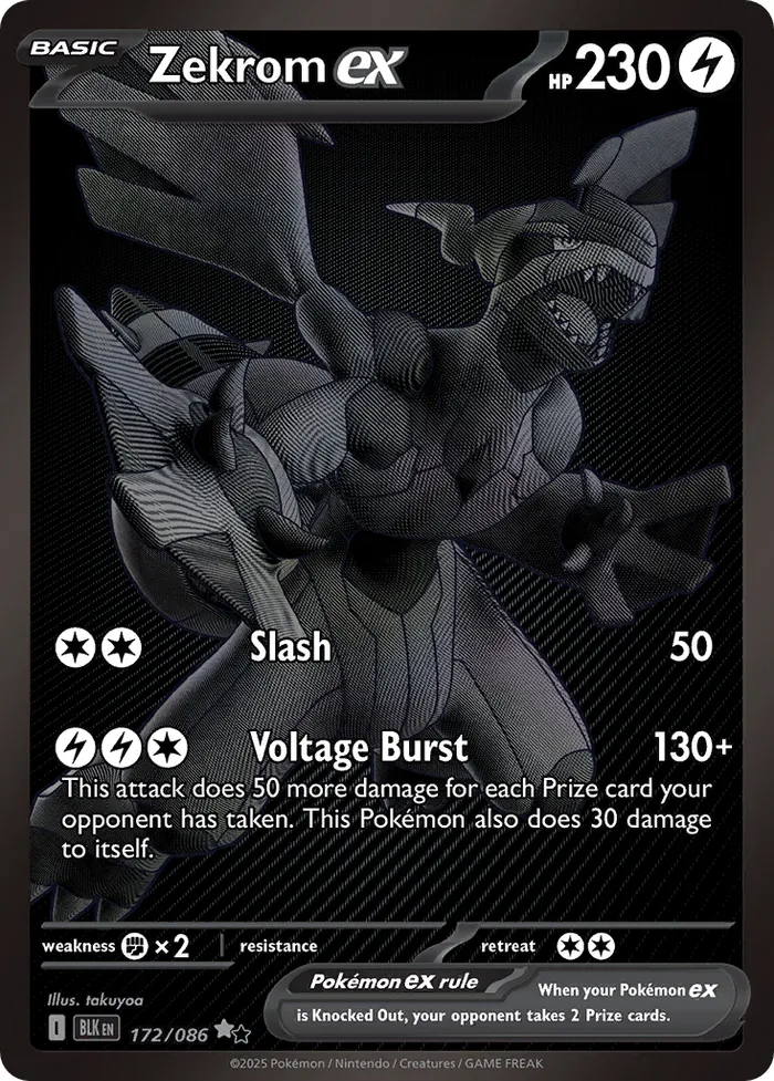 Carte Zekrom ex — Black Bolt Additionals