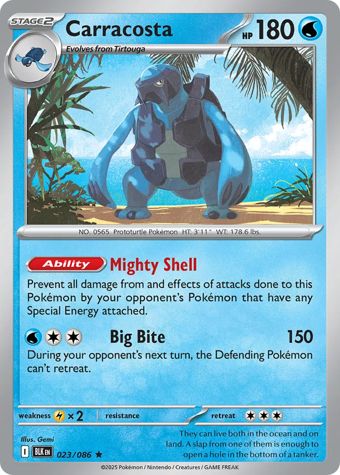 Carte Mégapagos — Black Bolt Additionals