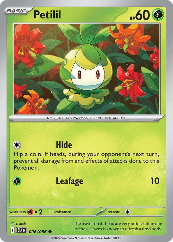 Carte Chlorobule — Black Bolt Additionals