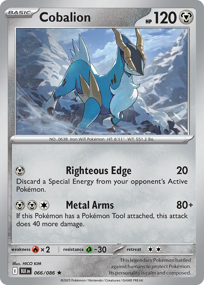 Carte Cobaltium — Black Bolt Additionals