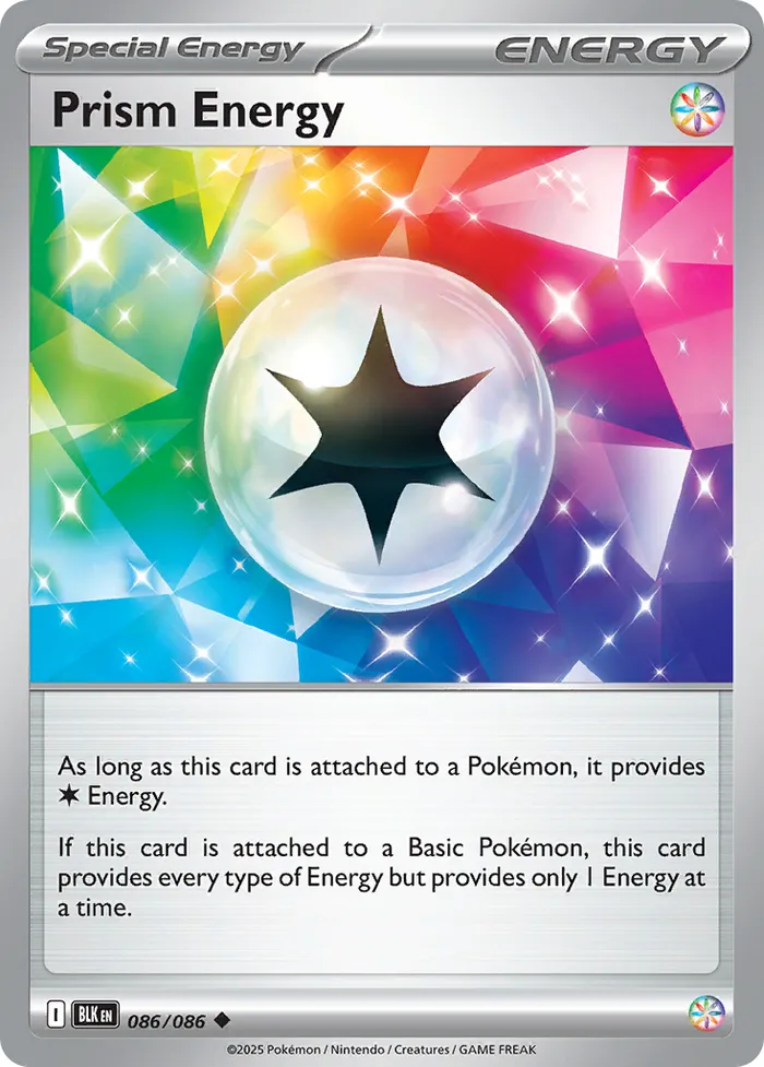 Carte Énergie Prisme — Black Bolt Additionals
