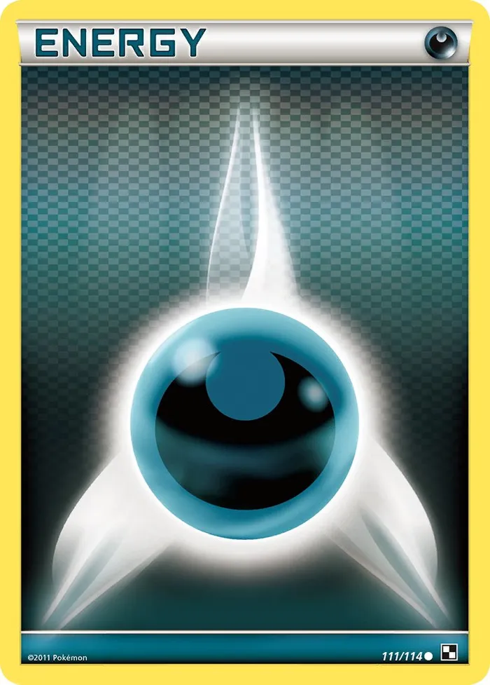 Carte Basic Darkness Energy — Black & White