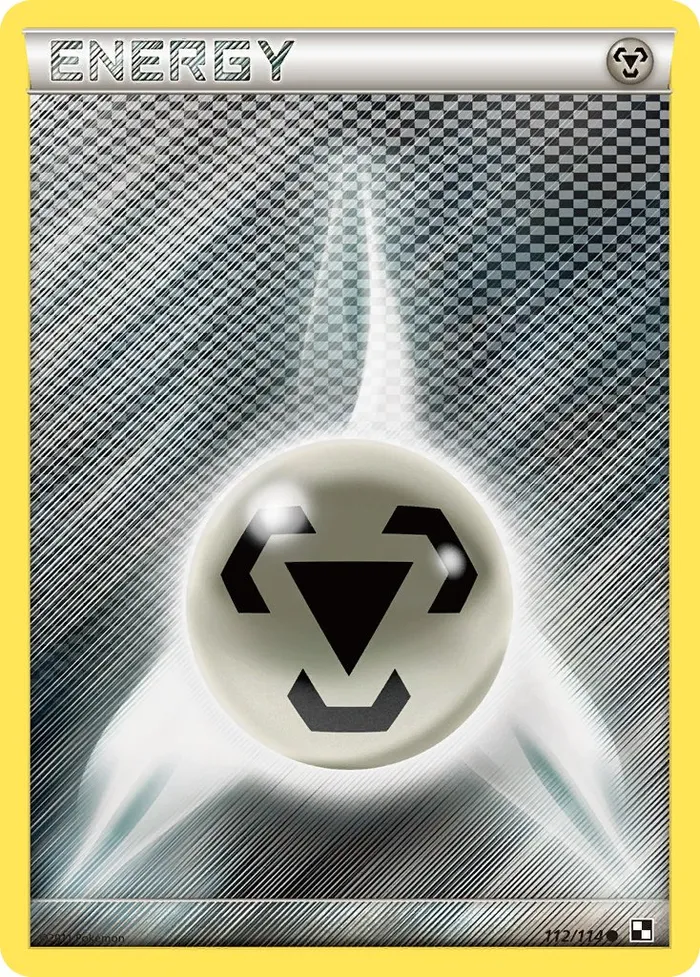 Carte Basic Metal Energy — Black & White